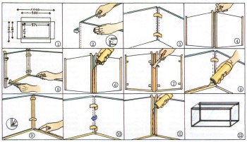 Часть I. Введение в аквариумистику | ИЗГОТОВЛЕНИЕ АКВАРИУМА ДОМА