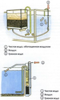 Часть I. Введение в аквариумистику | РАЗНЫЕ МЕТОДЫ ФИЛЬТРАЦИИ