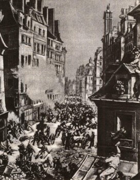 История человеческого общества | Париж в июньские дни 1848 года